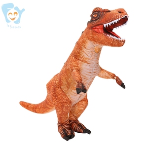 L'explosion adulte orange/marron de Halloween costume le costume gonflable de dinosaure de <span class=keywords><strong>Trex</strong></span> - Product Image 5