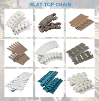 Bande transporteuse modulaire perforée PLASTLINK PL5936 pour machine d'emballage alimentaire et de boissons de restaurant - Durable, vitesse réglable