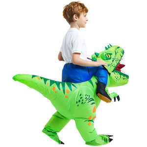 Vestito gonfiabile del partito dei bambini del dinosauro di equitazione di Halloween per i bambini di tutte le età - Product Image 5