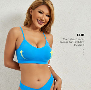 シームレスブラ女性用下着セクシーなブラとパンティ新デザイン - Product Image 3