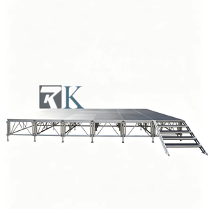 Good Quality Outdoor Performance Aluminum Adjustable Height Concert Stage Platform Event Truss Plywood Portable Stage - Product Image 1