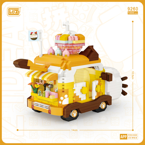 Loz Micro Kim Cương 1000Pcs Mèo Xe Mô Hình Mini Giáo Dục Trẻ Em Của Đồ Chơi Xây Dựng Khối - Product Image 4