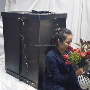 <span class=keywords><strong>Boîte</strong></span> cadeau surprise pour la Saint-Valentin et les anniversaires, grand carton <span class=keywords><strong>à</strong></span> ballons, boîtes rigides en carton de qualité, couleur personnalisée, recyclable - Product Image 6