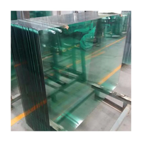 Verre trempé de 3 mm, 4 mm, 5 mm, 6 mm, 8 mm, 10 mm, 12 mm, 15 mm, 19 mm pour toiture et fenêtres de bâtiment