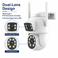 Groothandel Buiten Mini PTZ Camera Ingebouwde Microfoon Tweerichtingsgesprek Intercom WiFi CMOS Sensor Cloud IP65 Waterdicht Eseecloud App