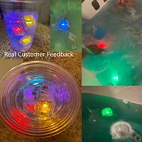 Bombes de bain rondes bio pour enfants et femmes avec jouets surprise et fonction lumineuse, coffret cadeau de luxe aux huiles essentielles 100g