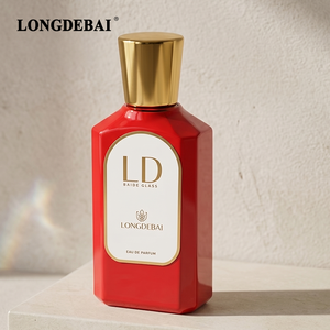 2026 Wholesale New Perfume <b>Spray</b> <b>Bottle</b> Clear Square Crimp <b>Empty</b> Rectangle Flat Yellow 30ml 50ml 100ml Glass Perfume <b>Bottle</b> - Product Image 3