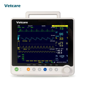 Moniteur patient vétérinaire Mnvet-20 en gros de Chine, grand écran de 12,1 pouces, surveillance multiparamétrique des animaux de compagnie, <span class=keywords><strong>ECG</strong></span>, anesthésie - Product Image 1