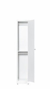 Armoire en acier pliable, armoire en métal avec penderie pour la chambre familiale, meubles d'hôtel - Product Image 6