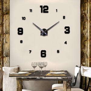 3D Frameless Acrylic DIY <strong>Digital</strong> <strong>Wall</strong> <strong>Clock</strong> Modern Luminous 3D <strong>Wall</strong> Stickers for Living Room Bedroom Office Mute Decor <strong>Wall</strong> - Product Image 5