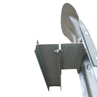 Postes de Acero Metálicos Personalizados para Barandas de Carreteras, Galvanizados y con Recubrimiento en Polvo, Estándar AASHTO M-180, Marca Safebuild