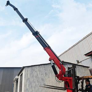 מלא כונן הידראולי מנוף מלגזה, עגור משאית ג 'יב, מנוף משאית ג' יב, לוגיסטיקה, טיפול רב-תכליתי - Product Image 4