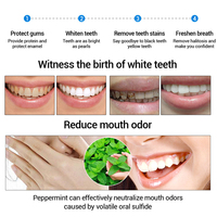 Essence blanchissante pour les dents Lanbena 10 ml, 10 cotons-tiges, traitement des taches jaunes, produits chinois pour blanchir les dents