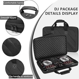 Estuche de Transporte con Cierre de Cremallera y Correa para Hombro, Material EVA, para Controlador de <span class=keywords><strong>DJ</strong></span> Portátil de Dos Canales <span class=keywords><strong>Pioneer</strong></span> DDJ-SB2, Color Negro - Product Image 5