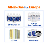 Imprimante DTF entièrement automatique A3 avec encre pigmentée, machine d'impression grand format par transfert direct sur film