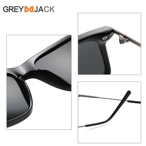 Gafas de Sol Polarizadas para Hombre Greyjack, Montura Negra TR90, Lentes TAC, Protección UV400, para Conducir, Aire Libre y Moda - Product Image 2