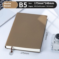 Carnet compact avec couvercle verrouillable pour garder les notes privées en toute sécurité