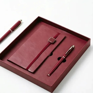 Agenda 2026 de Cuero PU A5 y Bolígrafo Metálico, Regalos Ejecutivos Sostenibles con Logotipo Personalizado para Eventos Corporativos de Fortune 500 - Product Image 4