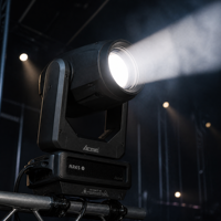 Luz móvil LED de haz ACME Xp-500 Stagelight usada, luz de haz ACME de segunda mano para DJ, discoteca, bodas, clubes, conciertos y eventos