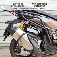 Porte-bagages arrière pour moto Qianjiang QJ Hong 150 ADV, barre de protection anti-chute en acier au carbone, alliage d'aluminium T6, style B