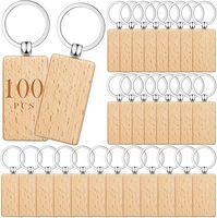 Étiquettes hexagonales vierges en bois pour gravure : Ébauches en hêtre avec anneaux en fer, accessoires promotionnels en gros pour pyrogravure et artisanat
