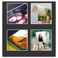 Film de plastification A4 Premium 160 microns transparent, pochettes de plastification à chaud pour dossiers, cartes, photos, 100 feuilles