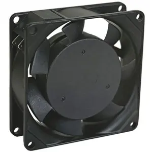 8025mm dc 24v fırçasız fan 12 volt dc bilgisayar soğutma fanı alüminyum soğutucu ile