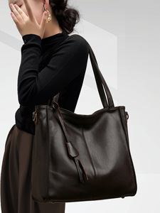 New Fashion Designer Crossbody Bags High Quality Genuine Leather Shoulder Messenger Bag <b>Totes</b> Luxury Women Handbags and Purses - Product Image 2