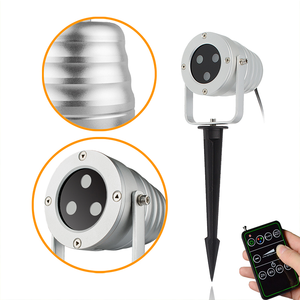 Nouveau <span class=keywords><strong>projecteur</strong></span> d'étoiles skye de lumière laser de jardin de Noël lancé en décoration de vacances de fête de maison de couleur rouge vert bleu - Product Image 2