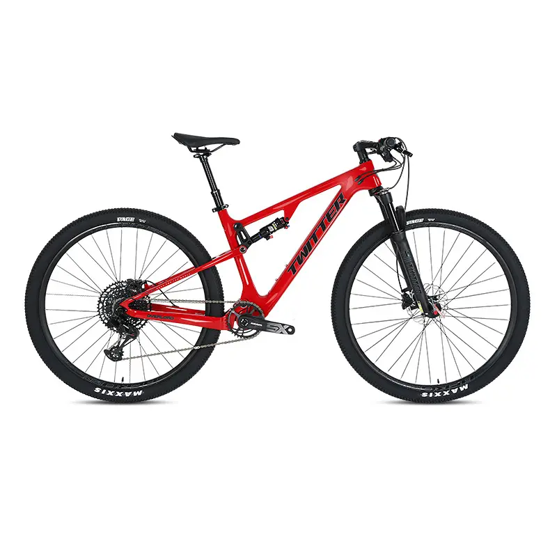 מודולוס גבוה סיבי פחמן mtb 29 "למבוגרים 12 מהירות הידראולי דיסק בלם פנימי כבל אופני הרים/אופניים על מכירה