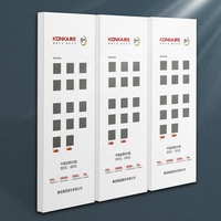 Support d'affichage de plancher de prise de commutateur intelligent de mur acrylique de magasin de détail