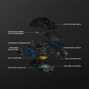 Logitech G Pro Không Dây 2.4Ghz Không Dây Quang Học Chuột Chuột Chơi Game Chuột Esports Cấp Hiệu Suất Chuột Chơi Game Cho PC Gamer - Product Image 6