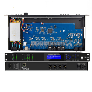 Chips LB204 U.S.ADI de la serie Five, 1 núcleo DSP, pantalla a color, 2 entradas y 4 salidas, procesador de audio digital profesional DSP para sistemas de sonido. - Product Image 1