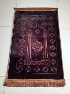 Brovich, gran oferta, alfombra <span class=keywords><strong>de</strong></span> oración <span class=keywords><strong>de</strong></span> poliéster ecológica acolchada islámica, plegable para el hogar, mezquita, viaje lavable con mechones - Product Image 5
