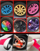 Film de protection auto-adhésif, peinture en spray caoutchouc colorée pour jantes de voiture, peinture en caoutchouc pour jantes