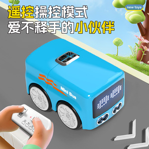Mini Bus Jouet Intelligent avec Capteur, Voiture Télécommandée Mignonne, Évitement d'Obstacles par Détection, Suivi des Gestes - Product Image 3
