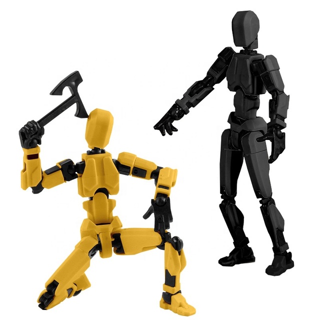 Custom Variable Joint Robot Multi-Jointed Movable Robot Printing Creative Kids Mini Toys Shape-shifting Robot Dolls