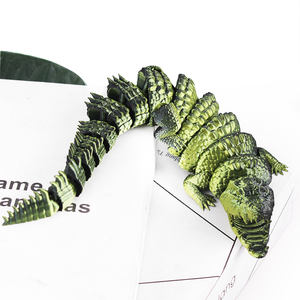 จระเข้พิมพ์ 3 มิติ, โมเดลแบบขยับได้, โมเดลสัตว์แบบข้อต่อที่ยืดหยุ่นได้, ของขวัญแฟนตาซีสุดเซอร์ไพรส์ - Product Image 2