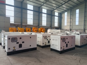 Générateurs insonorisés refroidis par eau triphasés de haute qualité 50 kW 60 kVA pour l'extérieur, super silencieux, à vendre - Product Image 4