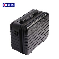 Kit professionnel d'artiste d'ongle grande capacité boîtier de chariot de maquillage à la maison pour rose PC matériel boîte à lumière mode fermeture à glissière