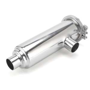 खाद्य पेय ठोस तरल पदार्थ औद्योगिक स्ट्रेनर स्टेनलेस स्टील 304 316l वेल्डेड कोण प्रकार फिल्टर - Product Image 2