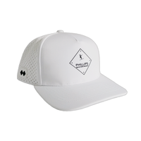 Casquette de baseball réglable de haute qualité à 6 panneaux, visière pré-courbée, tissu en maille à séchage rapide, patch en cuir, casquette de sport unisexe, casquette de golf