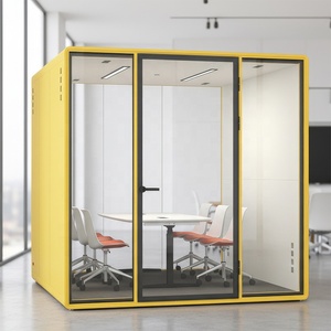 كابينة عازلة للصوت بالجملة، أريكة مكتبية خاصة، كابينة هاتف، كابينة اجتماعات خاصة - Product Image 5