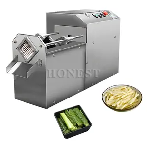 Stainless Steel Potato Sticks Cutting Machine / Carrot Vegetable Cutting Machine Cutter / Vegetable Cutting Machine