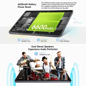 Ulefone <span class=keywords><strong>Tab</strong></span> <span class=keywords><strong>A10</strong></span> Pro Tablet PC 10,<span class=keywords><strong>1</strong></span> pulgadas HD + Pantalla 6600mAh Batería 6GB + 128GB 13MP Cámara trasera Android 14 4G - Product Image 4