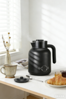 Bouilloire Électrique Portable en Acier Inoxydable 304, Température Constante Intelligente, Écran Numérique, Anti-Brûlure, Maison et Bureau