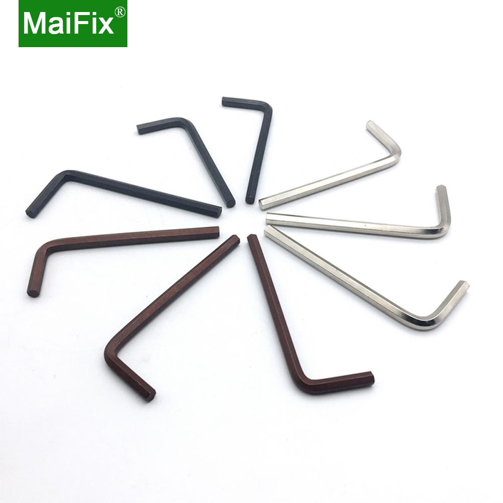 Maifix Inbus schlüssel T/L-Typ 10-teiliger Schraubens chl üssel für innere Sechs kant pflaumens ch raube CNC-Zubehör Reparatur Sechskant-Torx-Schraub muttern Muttern Hand