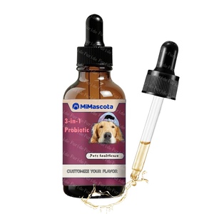 Customizable 60ml Probiotic <strong>Dog</strong> Wormer Drops Immune Booster Liquid Health Supplement <strong>for</strong> Pet Gut Health Support - Product Image 4