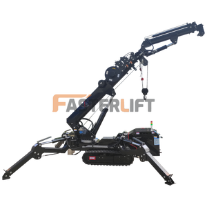 2-Petite <span class=keywords><strong>grue</strong></span> d'araignée de chenille de construction de <span class=keywords><strong>grue</strong></span> d'araignée de 12 tonnes avec le boom télescopique - Product Image 5