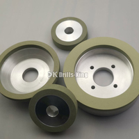 Disque de meulage diamanté super dur en carbure de tungstène pour outils, disque abrasif à liaison résineuse pour polissage